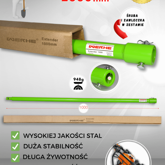 Przedłużki do świdra 1000mm