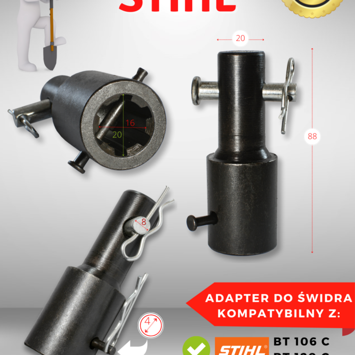 Adapter do świdra STIHL