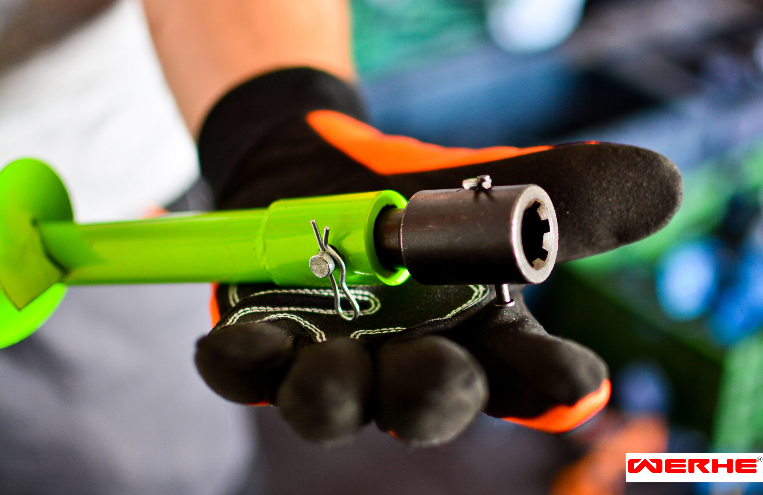 Zestaw świder glebowy 300 mm H podwójna spirala + adapter STIHL - obrazek 4