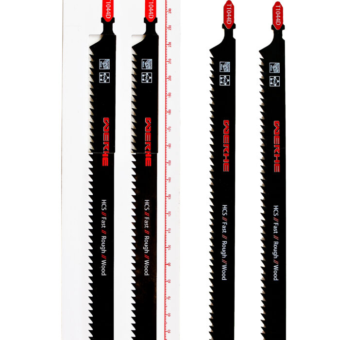 Nożyki brzeszczot wyrzynarka 2x drewno C250mm T1044D