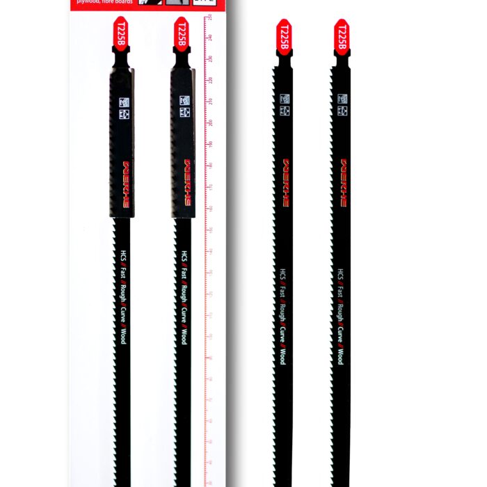 Nożyki brzeszczot wyrzynarka drewno 2x C250mm T225B