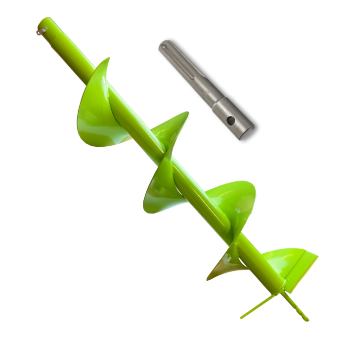 Wiertło Do Gleby 200mm Pojedynczo Plecione Z adapterem SDS Max