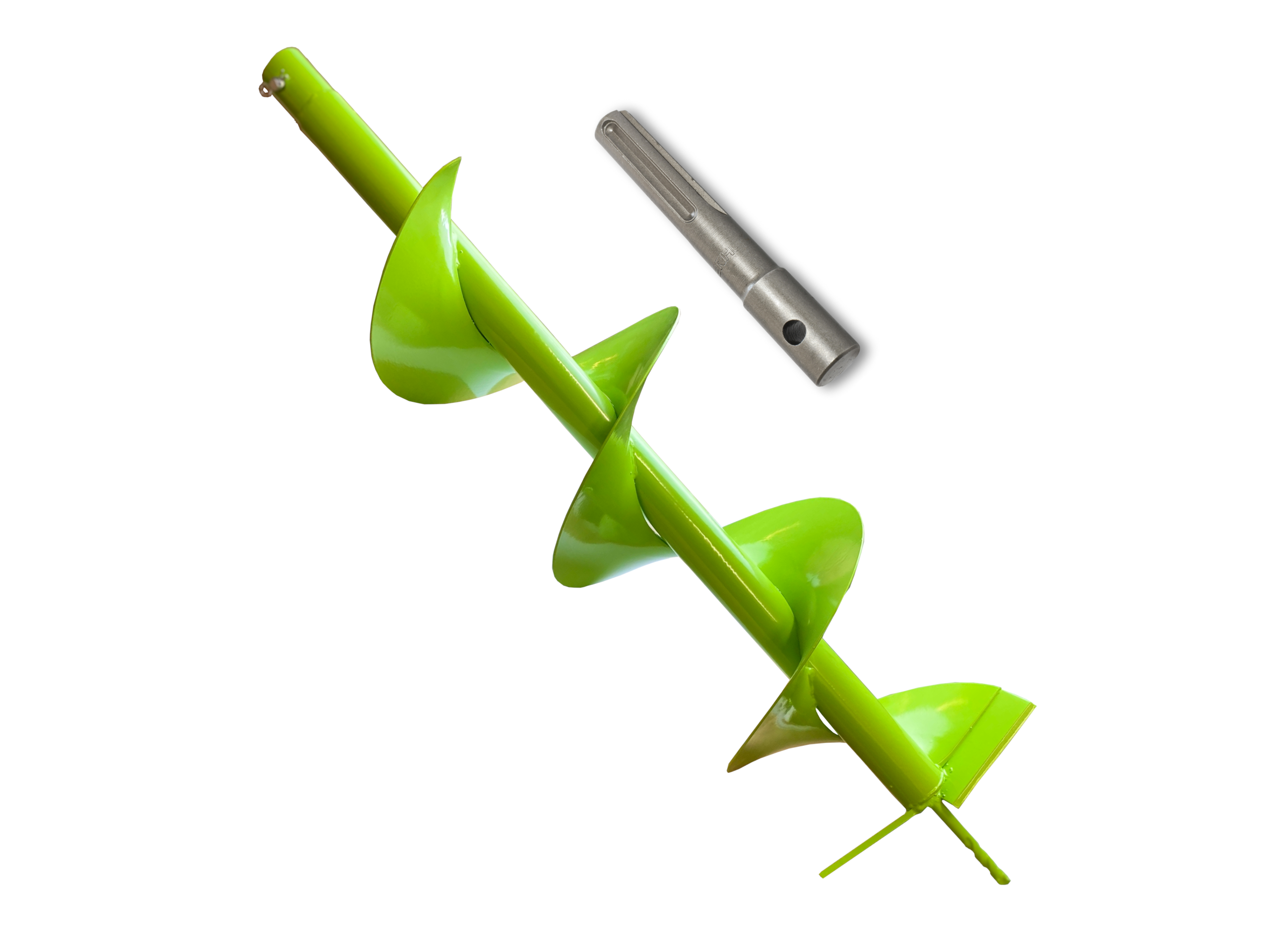 Wiertło Do Gleby 200mm Pojedynczo Plecione Z adapterem SDS Max