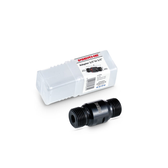Adapter WERHE 1/2" do 1/2" - łącznik do koronek i osprzętu diamentowego