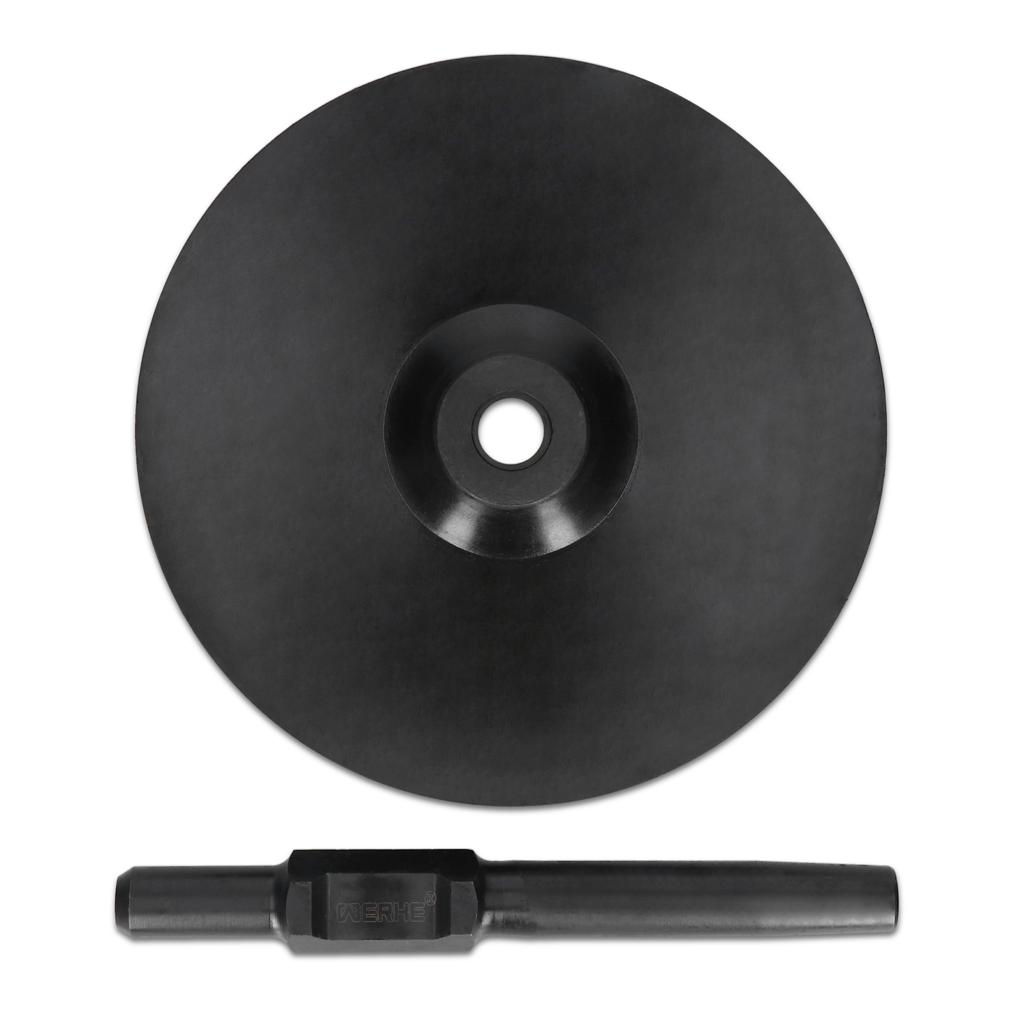 Zagęszczarka do młota HEX 30 mm okrągła stopa 150 mm Werhe - obrazek 2