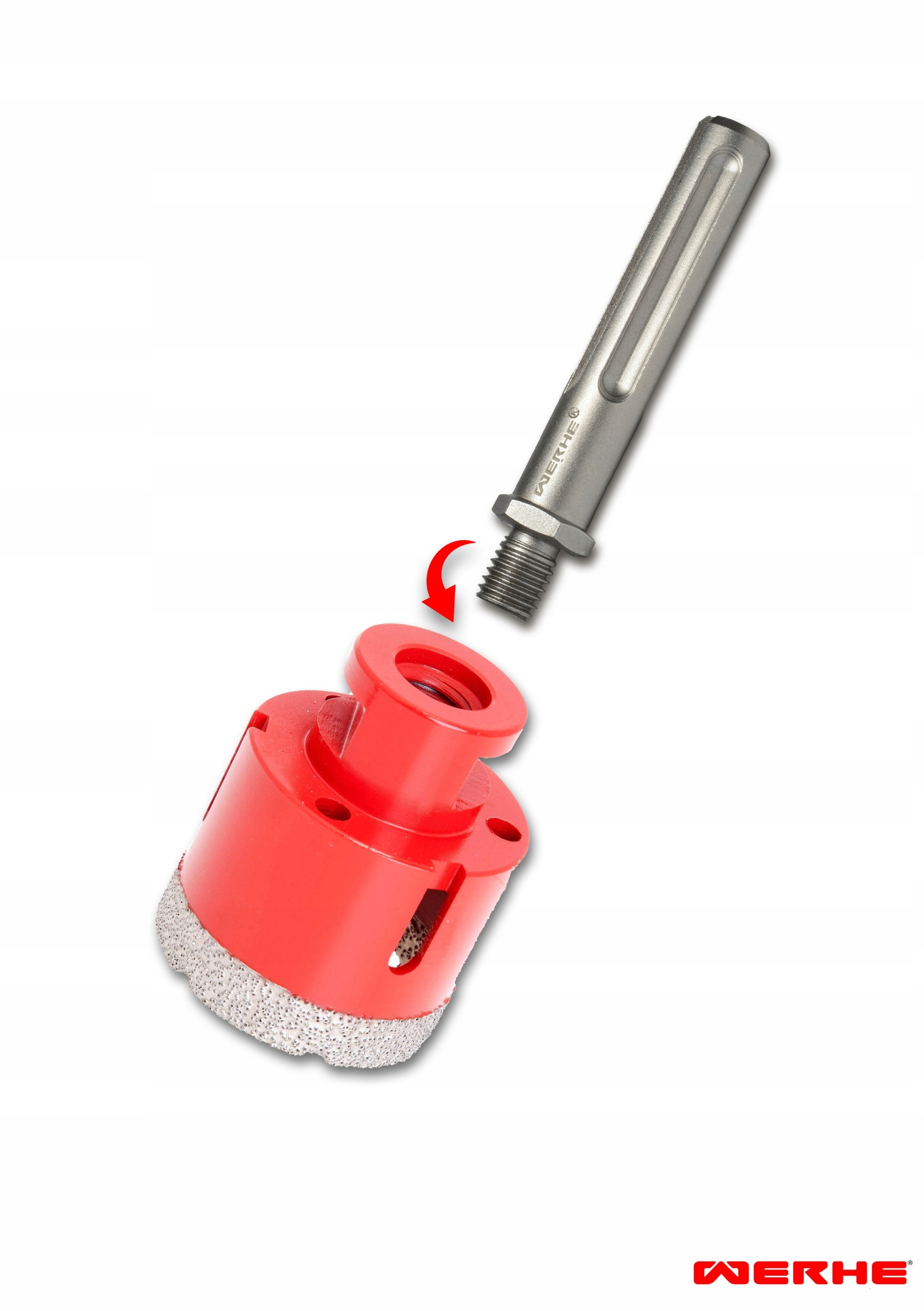 Adapter SDS Max do M14 gwint zewnętrzny - obrazek 9