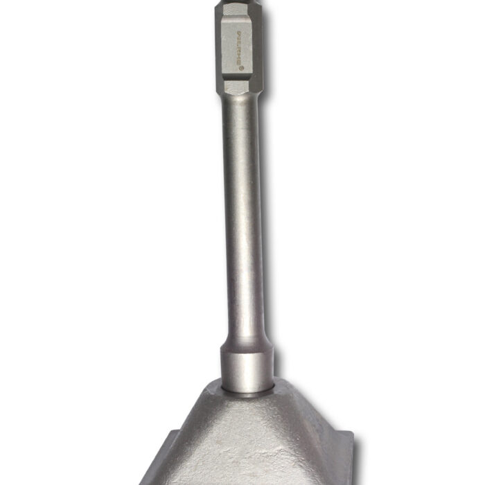 Ubijaczka do gruntu HEX 30 mm 150x150 mm z długim trzpieniem WERHE