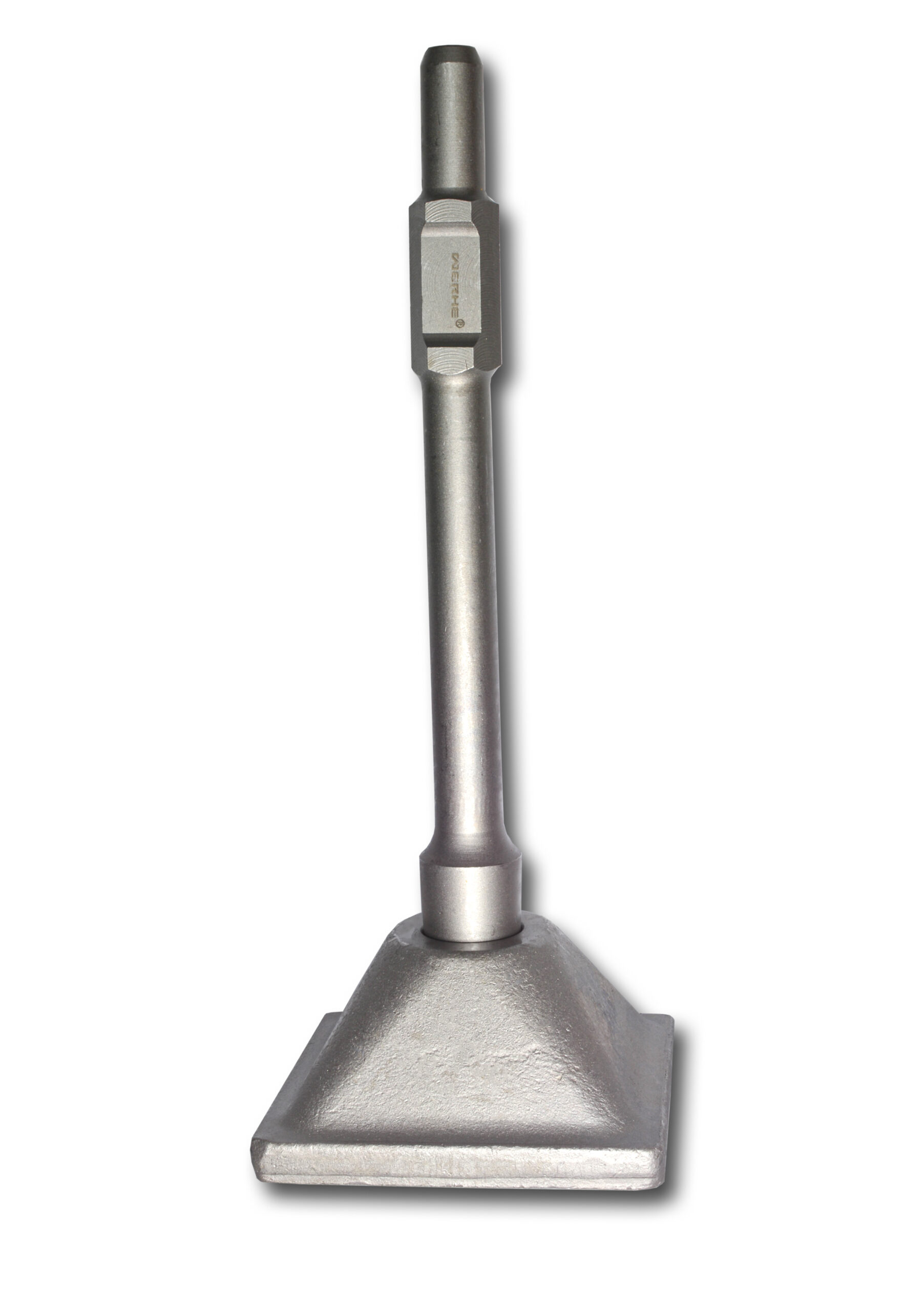 Ubijaczka do gruntu HEX 30 mm 150x150 mm z długim trzpieniem WERHE