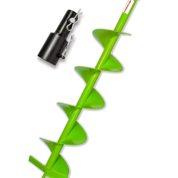 Świder glebowy pełny WERHE 150 mm do wiertnicy spalinowej + Adapter STIHL