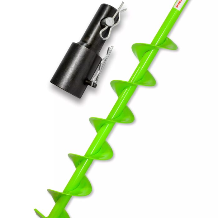 Świder glebowy pełny WERHE 120 mm do wiertnicy spalinowej + Adapter STIHL