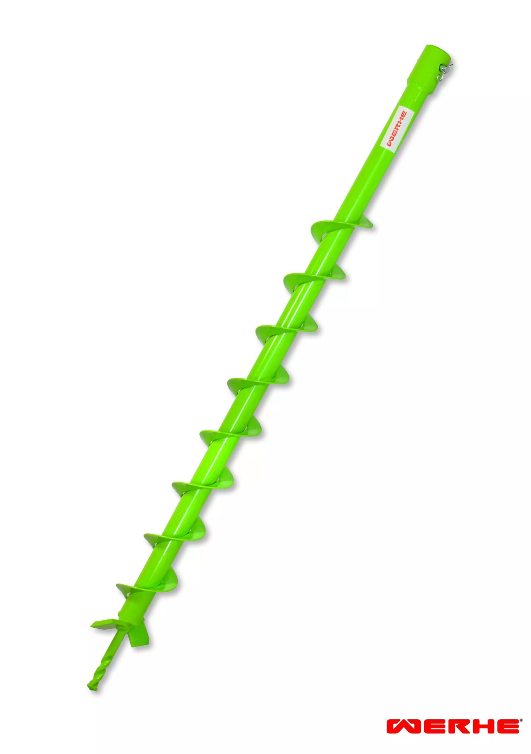 Świder glebowy pełny WERHE 60 mm do wiertnicy spalinowej + Adapter STIHL - obrazek 3