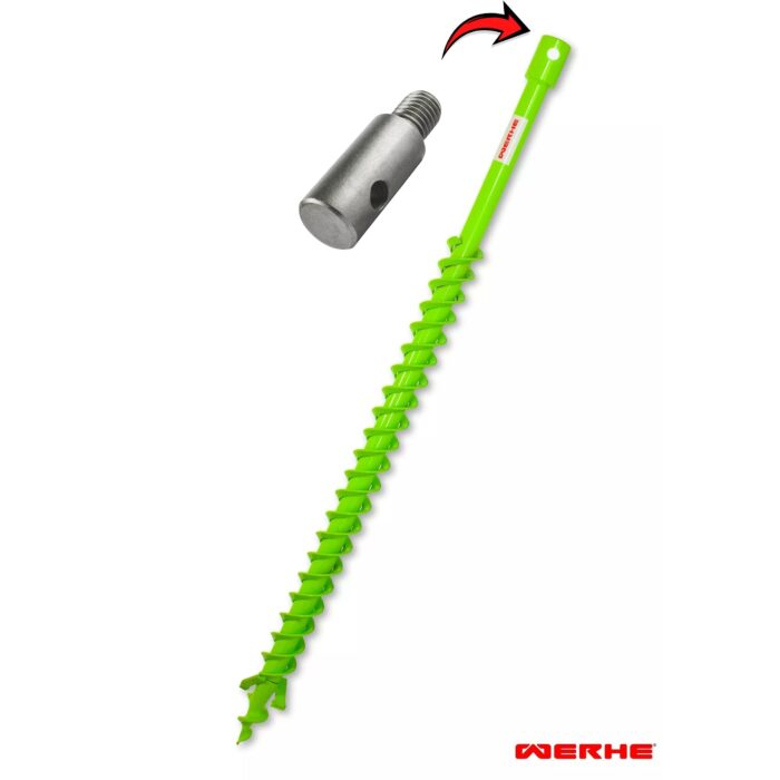 Świder do gleby 60 H pełny + adapter M14 mieszadło